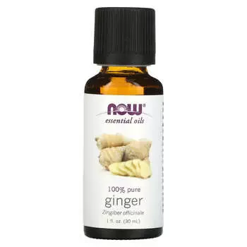 NOW Foods, Essential Oil, Ginger, 1 fl oz (30 ml)