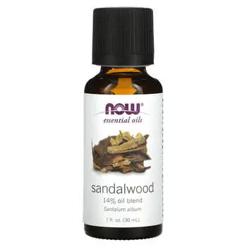 NOW Foods, Essential Oil, Sandalwood, 1 fl oz (30 ml)