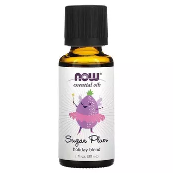 NOW Foods, Essential Oil, Sugar Plum, 1 fl oz (30 ml)
