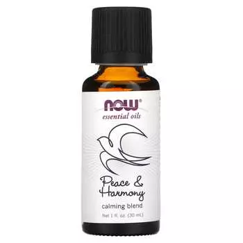NOW Foods, Essential Oils, Peace and Harmony 1 fl oz (30 ml)