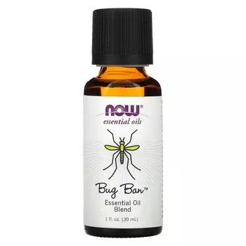 NOW Foods, Эфирные масла, Bug Ban, 1 жидкая унция (30 мл)
