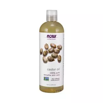 Now Foods Касторовое масло Pure, 473 мл, 1 шт.