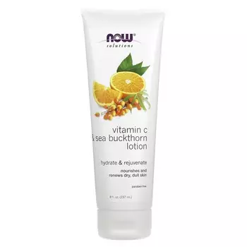 NOW Foods, Лосьон с витамином С и облепихой, 8 жидких унций (237 мл)