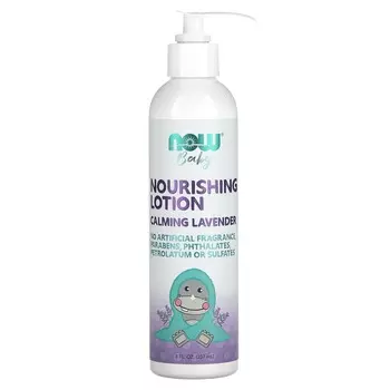 NOW Foods, Nourishing Lotion, Calming Lavender, 8 fl oz (237 ml)
