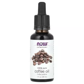 NOW Foods, Solutions, Кофейное масло, 1 жидкая унция (30 мл)