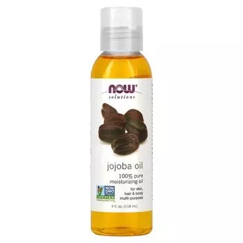 NOW Foods, Solutions, масло жожоба, 4 жидких унции (118 мл)