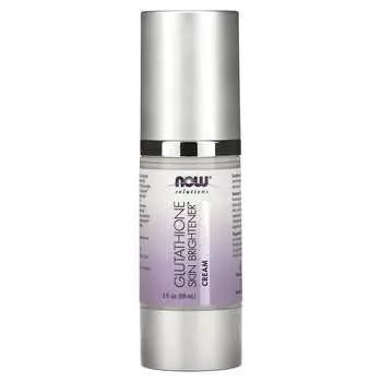 NOW Foods, Solutions, осветлитель кожи с глутатионом, 2 жидких унции (59 мл)