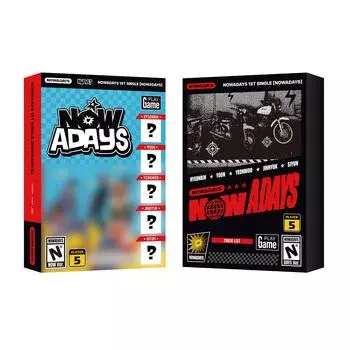 NOWADAYS - компакт-диск с 1-м синглом альбома Today + сложенный постер Now ver.