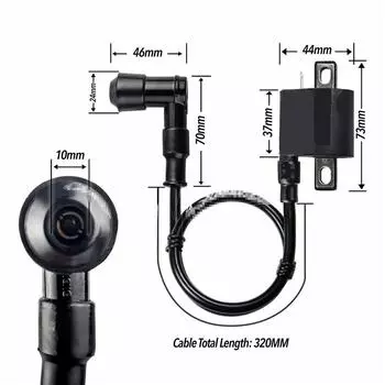 Новая 12В катушка зажигания для всех китайских моторов ATV мотоцикл для бездорожья картинг мопед 50cc -250cc