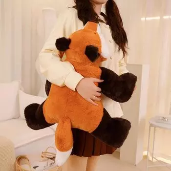 Новая 1 шт. мягкая плюшевая игрушка кавайная лиса динозавр собака мягкая подушка в виде животного мультяшная мягкая подушка для стула диван домашний декор подарок для девочек 40cm