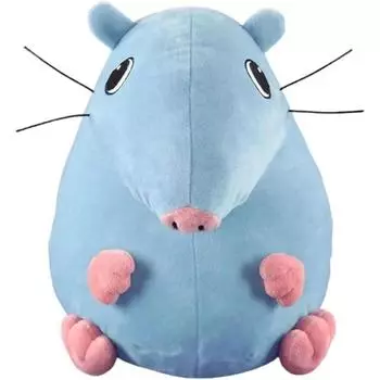 Новая 22 см башня для пиццы глупая крыса аниме плюшевая милая кукла диван подушки подушки коллекция украшения детские подарки 25cm синий