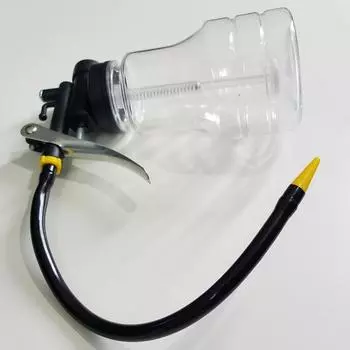 Новая 250cc прозрачная масленка для насоса высокого давления, смазочное масло, пластиковая машина чёрный