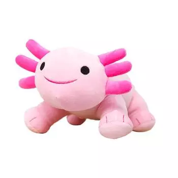 Новая 28 см розовая плюшевая игрушка аксолотль мягкая мультяшная плюшевая игрушка аксолотль куклы дети взрослые геймер подарок украшение дома