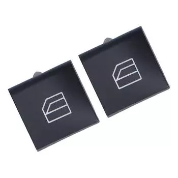 Новая 2x Кнопка-колпачок для ремонта переключателя стеклоподъемника водителя для Mercedes C-Class W204 A2049055402