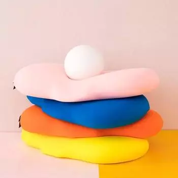 Новая 3D Cloud Pressure Pillow Подушка для взрослых Подушка Zero Pressure Подушка Single Latex Подушка 40X60X10