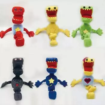 Новая 45 см игрушка Boxy Boo плюшевая мультяшная игра ролевая периферийная кукла красный робот заполненная кукла праздничный подарок детям подарок на день рождения