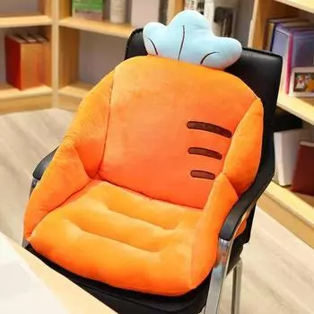 Новая 45 см подушка для поддержки поясницы из серии Fruit Series, полукруглое сиденье, плюшевая игрушка, домашнее кресло, диван, подушка для сиденья, детский подарок