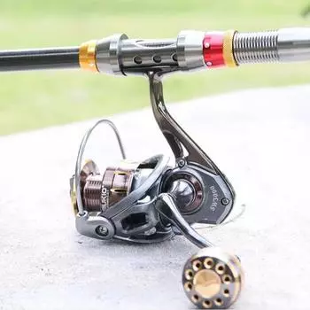 Новая 4+1BB подшипники полностью металлическая универсальная прочная спиннинговая катушка плавная работа пресноводные и соленые рыболовные снасти рыболовная катушка 2000 Series