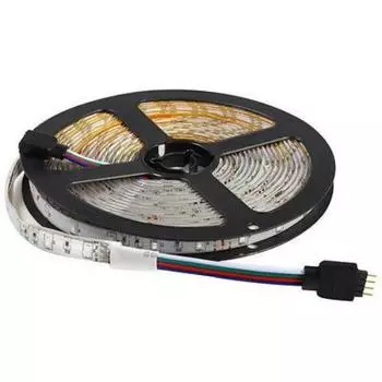 Новая 5-метровая 300-светодиодная DC12V RGB 3528 SMD Автомобильная внедорожная светящаяся атмосферная лампа Водонепроницаемая светодиодная лента