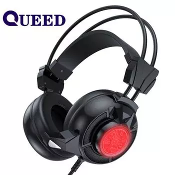 Новая 7-цветная светоизлучающая игровая гарнитура с креплением на голову и игровая гарнитура с шумоподавлением