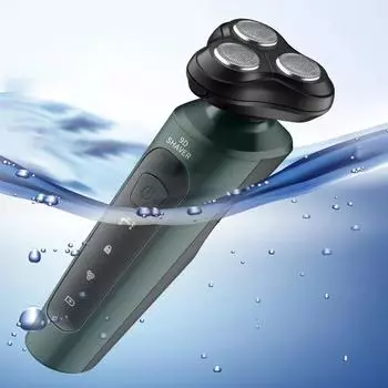 Новая 9D электробритва USB для установки в автомобиль, мощная бритва для мытья всего тела, нож для бороды, аккумуляторная бритва «четыре в одном» зелёный