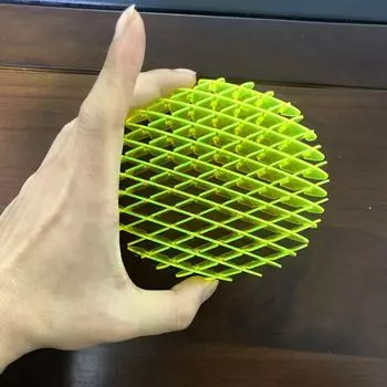 Новая экзотическая эластичная сетчатая игрушка для снятия стресса с деформированными кончиками пальцев, сенсорная декомпрессия 10cm