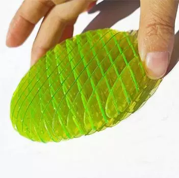 Новая экзотическая эластичная сетчатая игрушка для снятия стресса с деформированными кончиками пальцев, сенсорная декомпрессия 10cm синий