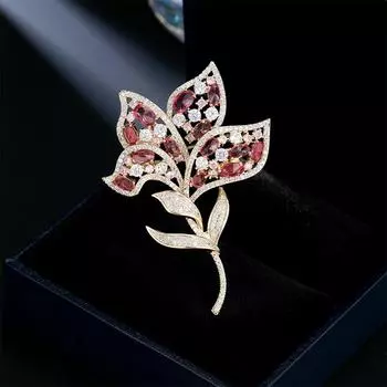 Новая элегантная темпераментная брошь-цветок для женщин, высококачественный дизайн, осенне-зимняя мода, пальто, костюм, универсальная булавка для корсажа