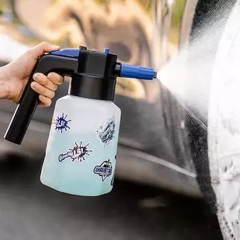 Новая электрическая лейка для мытья автомобиля, пена, специальный усилитель, высокое давление, перезаряжаемая литиевая батарея, инструмент для мытья автомобиля