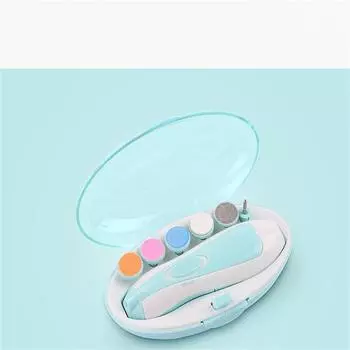 Новая электрическая пилка для ногтей, триммер для ногтей, маникюрный набор с кусачками для ногтей, уход за пальцами рук и ног, подстригание, полировка, набор для ухода