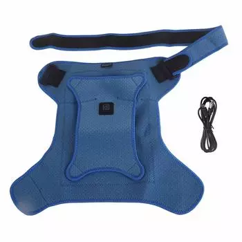 Новая электрическая поддержка плеч шаль с синим подогревом плеч дышащая перфорация большой размер