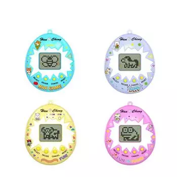 Новая электронная виртуальная игровая машина для кормления животных для мальчиков и девочек, детские игрушки, забавные классические ностальгические игрушки, брелок, украшение