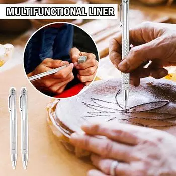 Новая алмазная ручка для разметки с наконечником из карбида вольфрама, гравировальная ручка с наконечником из карбида вольфрама, стилус для маркировки стекла, керамики и металла