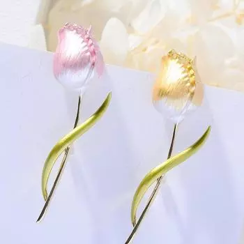 Новая эмалевая брошь-роза, модный темперамент, милая булавка, элегантный масляный корсаж, аксессуары для женщин розовый