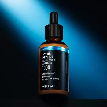 Новая ампула Wellage Hyper Peptide Botulidel 50 мл для ультра-укрепляющего очищения пор