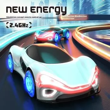 Новая энергетическая концепция rc дрейф машина с дистанционным управлением жест индукция электрическая стримерная концепция трюковая машина с длительным сроком службы батареи зарядка куча Standard single electric белый