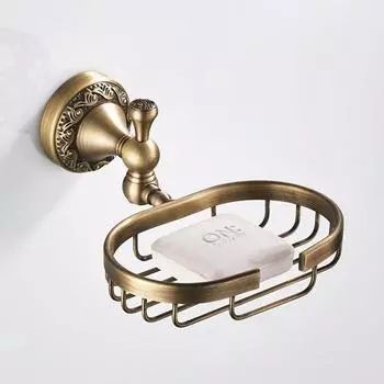новая антикварная медная подставка для мыла из хрусталя, настенная вешалка для туалетных принадлежностей с мыльницей в стиле ретро шоколадный