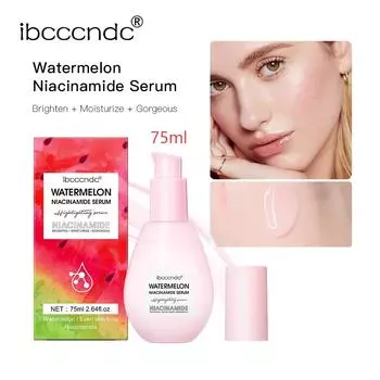 Новая арбузная никотинамидная лампочка-эссенция, увлажняющая кожу, осветляющая кожу лица, осветляющая эссенция для ухода за кожей женщин