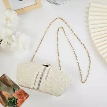 Новая атмосфера, модный и элегантный легкий роскошный жемчужный ужин, бусины ручной работы прочные и не легко отваливаются, вечерняя сумочка