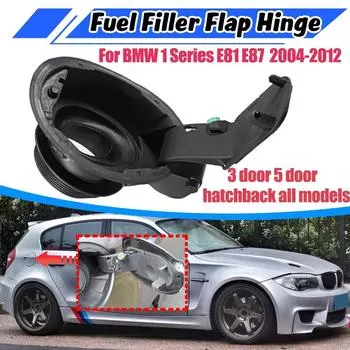 Новая автомобильная крышка шарнира крышки топливного бака для BMW E87 E81 116i 118i 120d 1 серии 2004-2012, крышка петли крышки топливного бака 51177069449 чёрный