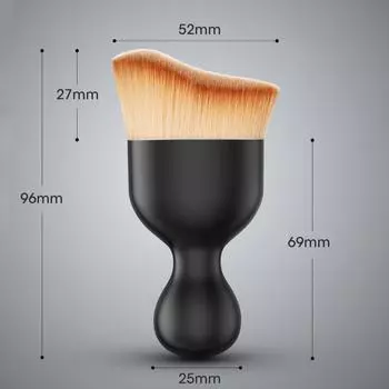 Новая автомобильная многофункциональная щетка волнообразной формы для ремонта портативная сортировка салона автомобиля инструмент для очистки выходов кондиционера чёрный