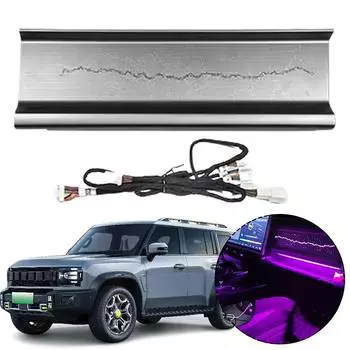 Новая автомобильная подсветка Hogh-end 64 цвета Starry Skyp Ambient Light, подходящая для JETOUR Traveler T2 2024-2024, панель Starry Sky Light для второго пилота автомобиля