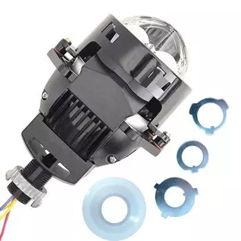 Новая автомобильная светодиодная фара с бифокальной линзой, 3-дюймовая двойная световая чашка без потерь, маленькое солнце, высокая мощность H4 H7 1 pcs