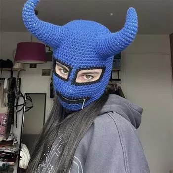 Новая балаклава ручной работы из ткани с цветком, забавная персонализированная модная взрослая шапка Adult 56-59cm