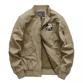 Новая бейсбольная форма для мужчин, осенняя ретро-рабочая одежда, удобная куртка, куртка летчика ВВС, военная форма, бейсбольная форма M