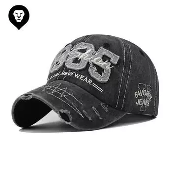 Новая бейсбольная кепка 1985 года с большой вышитой надписью, из чистого хлопка, не выцветающая, для активного отдыха Adjustable