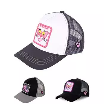 Новая бейсбольная кепка с вышивкой животных, вентиляция, непослушная леопардовая сетчатая кепка для мужчин и женщин, ветровая летняя кепка в стиле хип-хоп adjustable