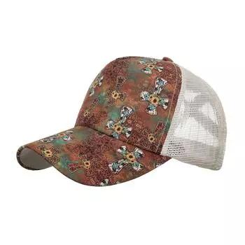Новая бейсболка Cross Cross Cross Mesh Cap бейсболка солнцезащитная кепка