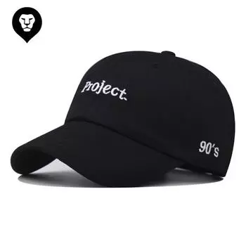 Новая бейсболка из хлопка с вышитыми маленькими буквами, мужская и женская, для активного отдыха, корейская версия, персонализированная шляпа Adjustable
