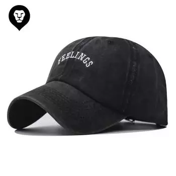 Новая бейсболка из хлопка с вышивкой и маленькими буквами, старая постиранная бейсболка, классическая бейсболка Adjustable